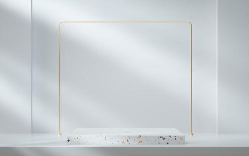3d场景电商产品展台背景素材